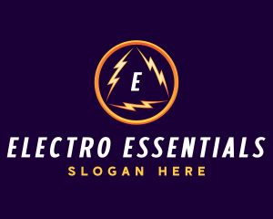 Electricity Thunder Energy logo