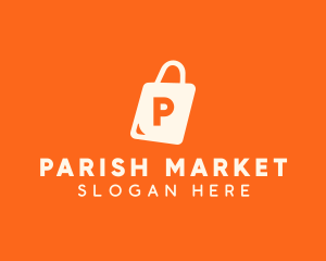 Market Shopping Bag  logo design