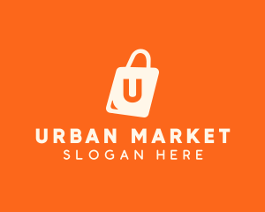 Market Shopping Bag  logo design