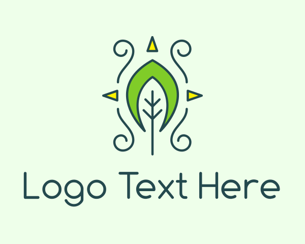 Landscape Gardener logo example 1