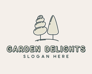 Tree Planting Garden logo design