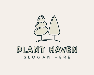 Tree Planting Garden logo design