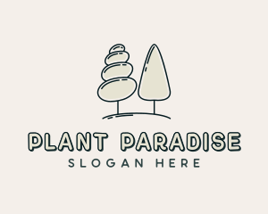 Tree Planting Garden logo design