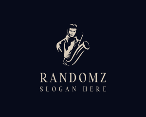 Saxophone Jazz Musician logo