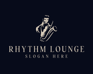 Saxophone Jazz Musician logo