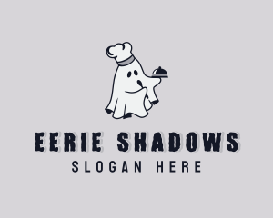 Spooky Chef Ghost logo design