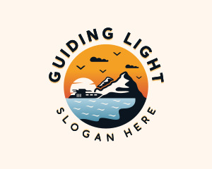 Tourist Travel Vacation logo design