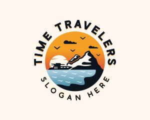 Tourist Travel Vacation logo design