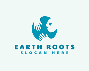 Earth Hug Support logo design