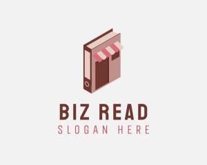 Book Reading Retail logo design