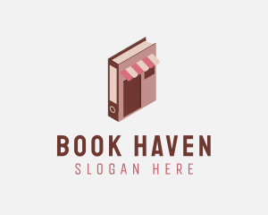 Book Reading Retail logo design