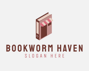 Book Reading Retail logo design