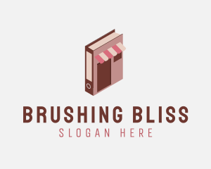 Book Reading Retail logo design