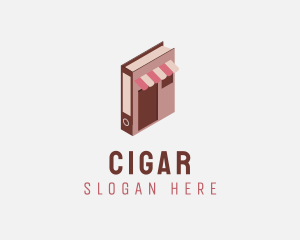 Book Reading Retail logo design