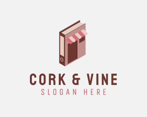 Book Reading Retail logo design