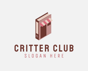 Book Reading Retail logo design