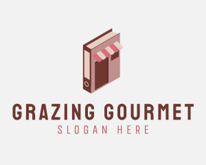 Book Reading Retail logo design