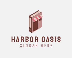 Book Reading Retail logo design