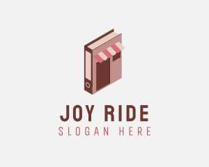 Book Reading Retail logo design