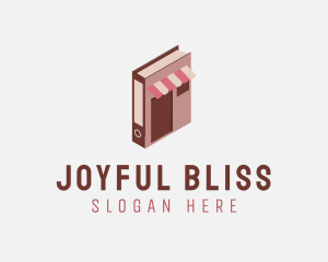 Book Reading Retail logo design