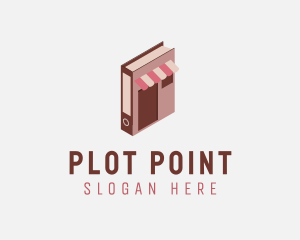 3D Isometric Book  logo
