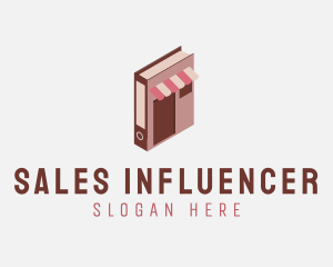 Book Reading Retail logo design