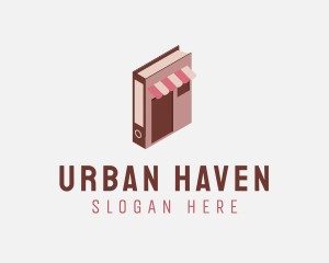 Book Reading Retail logo design