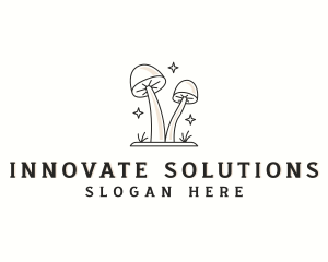 Herbal Organic Mushroom logo