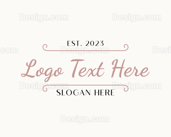 Generic Script Wordmark Logo