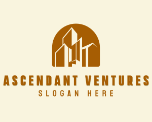 Skyscraper Property Builder logo design