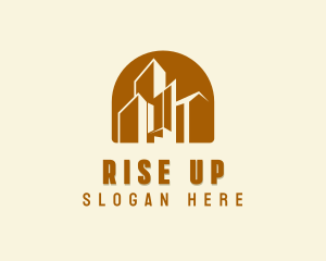 Skyscraper Property Builder logo design