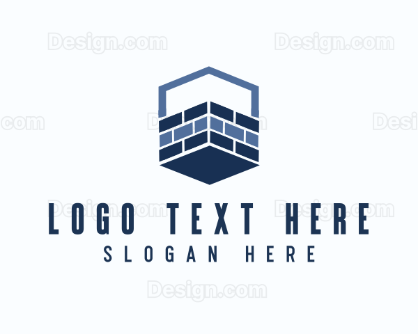 Brick Cube Masonry Logo