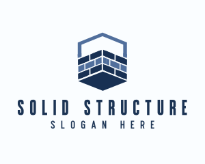 Brick Cube Masonry logo design