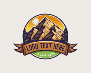 Mountain Hiking Peak logo