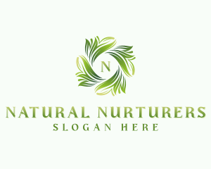 Organic Nature Garden logo design