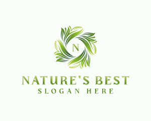 Organic Nature Garden logo design