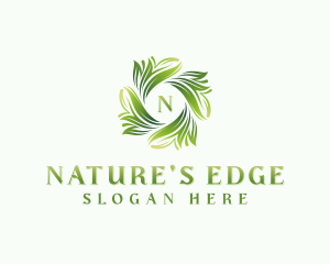 Organic Nature Garden logo design