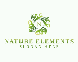 Organic Nature Garden logo design