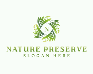 Organic Nature Garden logo design