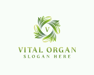 Organic Nature Garden logo design