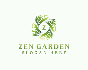 Organic Nature Garden logo design