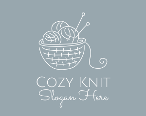 Knitting Needle Yarn logo