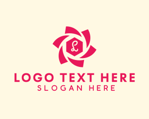 Generic Spiral Hexagon  Logo