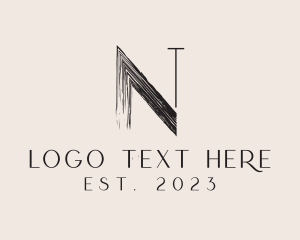 Interior Designer Letter N logo
