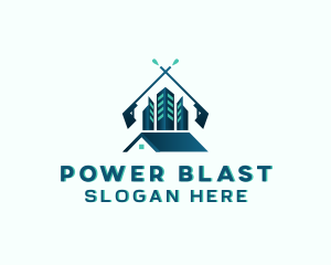 Home Building Power Wash logo design