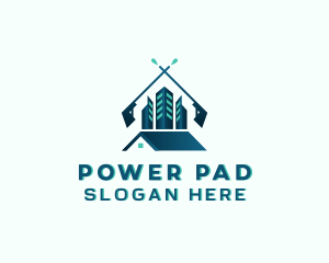 Home Building Power Wash logo design