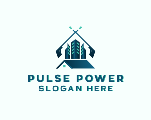 Home Building Power Wash logo design