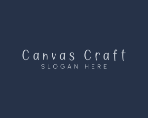 Handwriting Craft Fashion logo design