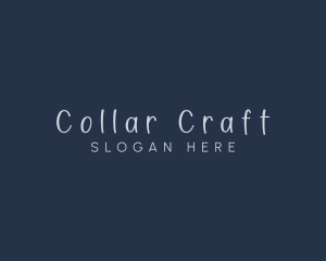 Handwriting Craft Fashion logo design