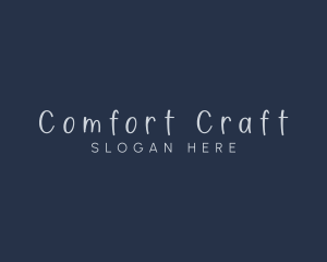 Handwriting Craft Fashion logo design